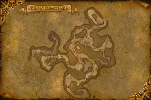The Deadmines (Dungeon) map