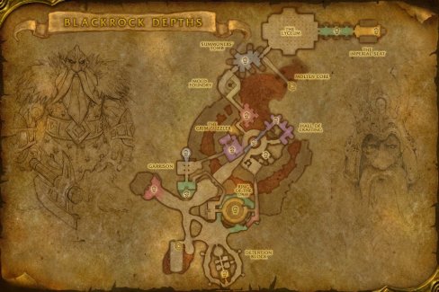 BRD (Dungeon) map