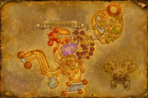 Ogrimmar map