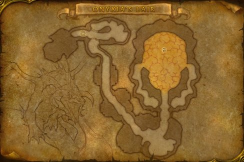 Onyxia's Lair (Raid) map