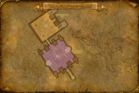 Blackwing Lair (Raid) map
