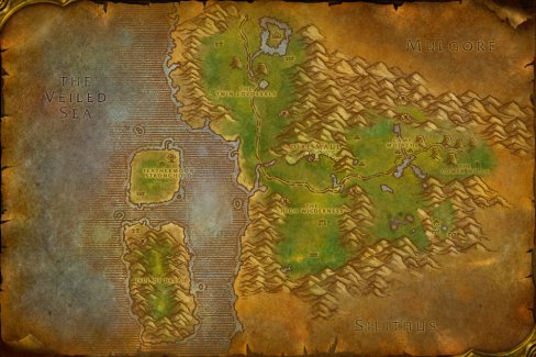 Feralas map