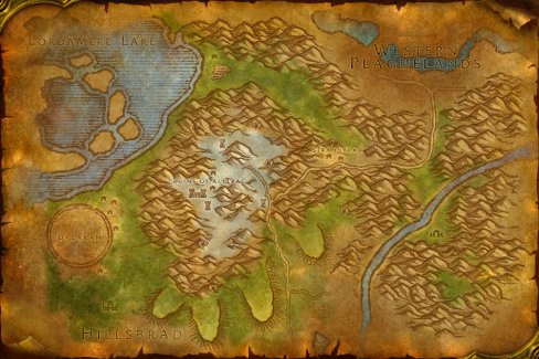 Alterac Mountains map