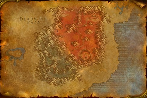 Blasted Lands map