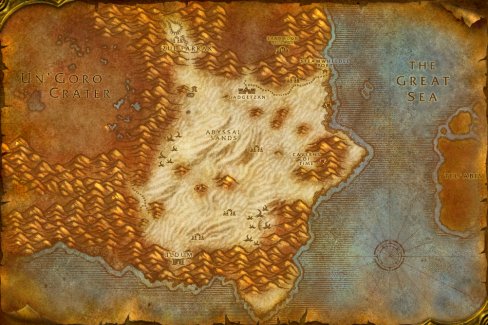 Tanaris map