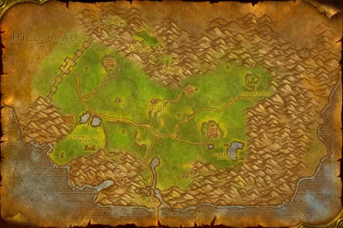 Arathi Highlands map