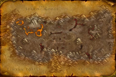 Burning Steppes map