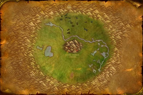 Ungoro Crater map