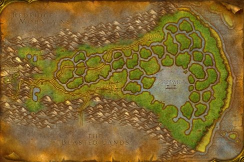 Swamp O fSorrows map